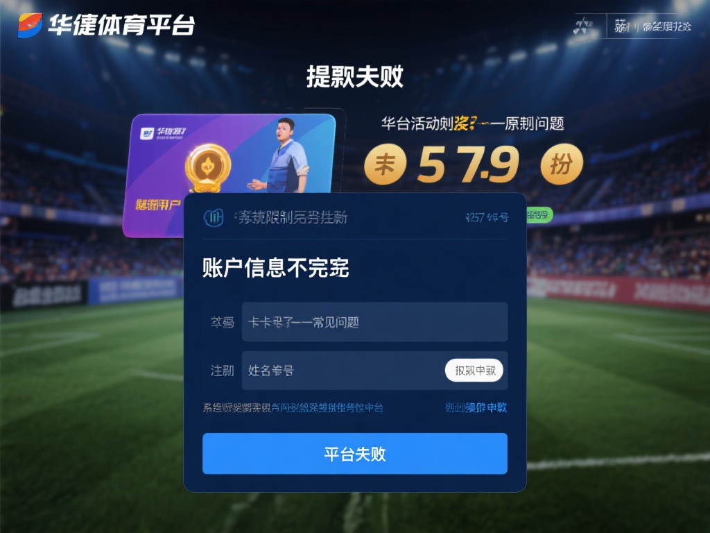 华体会体育提现失败 (华体会体育提现失败问题解析与解决方法指南) 在华体会体育平台上,提现失败往往并非单一原因导致,